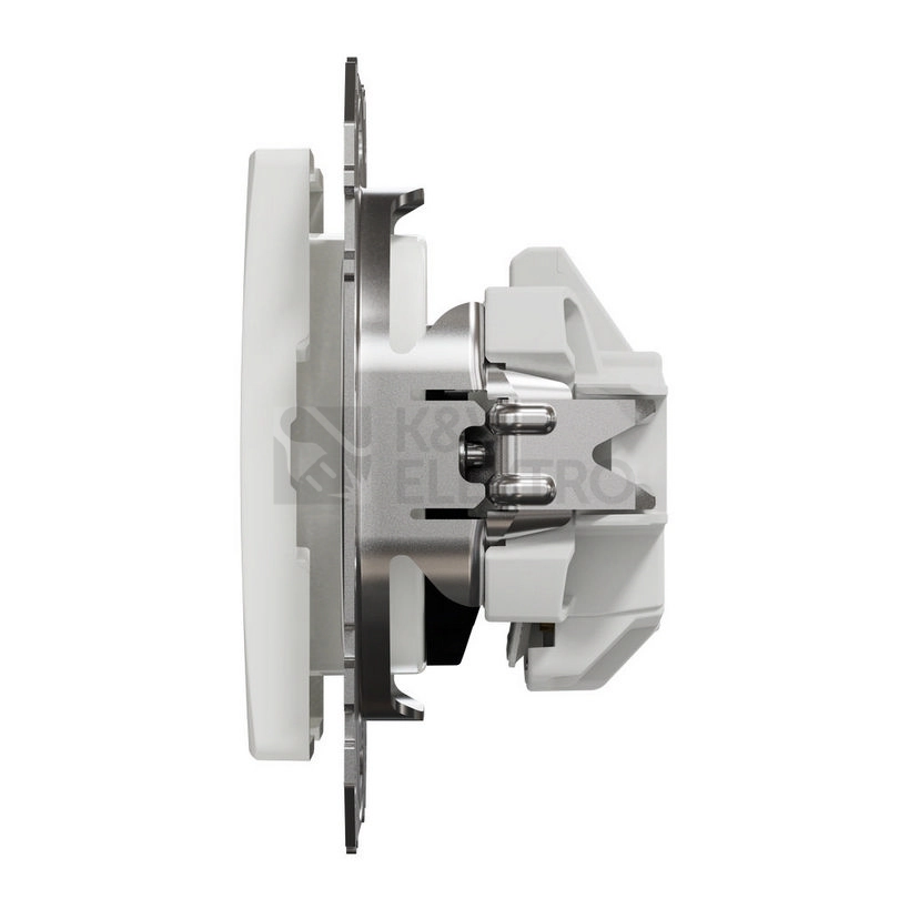 Obrázek produktu Schneider Electric Sedna Design/Elements zásuvka bezšroubová bílá SDD111012 výhodné balení 8+2 1
