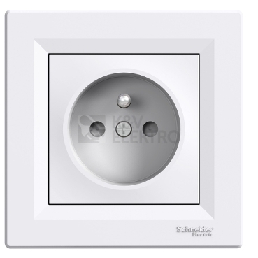 Obrázek produktu Schneider Electric Asfora zásuvka bílá EPH2800221 výhodné balení 8+2 1