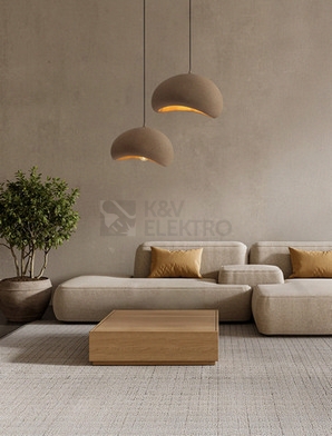 Obrázek produktu Závěsné svítidlo NOVA LUCE AERE 1x12W E27 bez žárovky hnědé 9002674 1