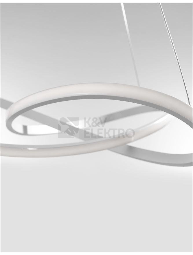 Obrázek produktu Závěsné LED svítidlo NOVA LUCE FUSION 53W 3000K bílé 1701101001 3