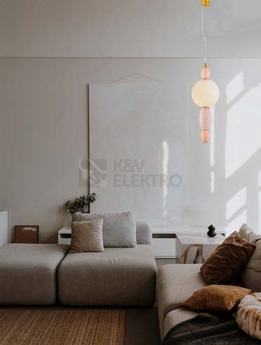 Obrázek produktu Závěsné LED svítidlo NOVA LUCE ORBIE 12W 3000K keramika a sklo 9009152 1
