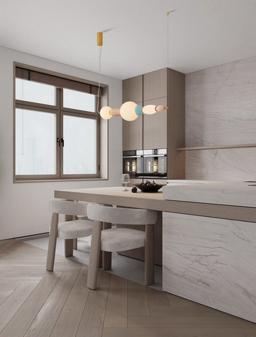 Závěsné LED svítidlo NOVA LUCE ORBIE 28W 3000K keramika a sklo 9009352