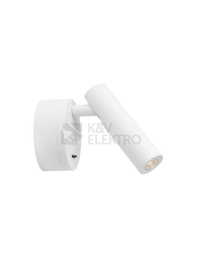 Obrázek produktu Nástěnné LED svítidlo NOVA LUCE CLIP 3W 3000K bílé s vypínačem 9030201 0