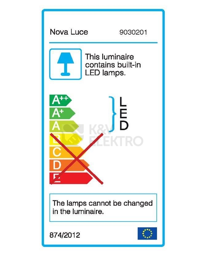 Obrázek produktu Nástěnné LED svítidlo NOVA LUCE CLIP 3W 3000K bílé s vypínačem 9030201 1