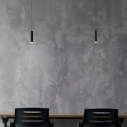 Závěsné LED svítidlo NOVA LUCE DOC 5W 3000K CRI>90 UGR<18 120° černé 9070164