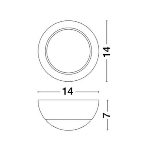 Nástěnné LED svítidlo NOVA LUCE ODIN 5W 3000K bílé 910161 (obrázek 5)