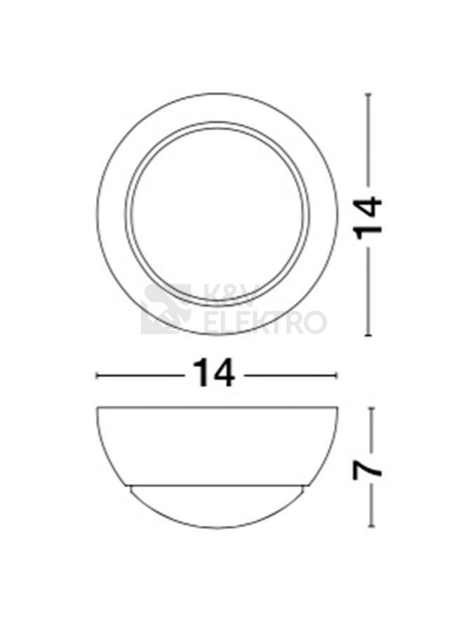 Obrázek produktu Nástěnné LED svítidlo NOVA LUCE ODIN 5W 3000K černé 910162 4