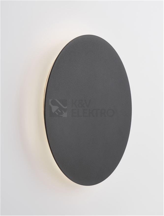 Obrázek produktu Nástěnné LED svítidlo NOVA LUCE CYRCLE 12W 3000K černé 9248154 8