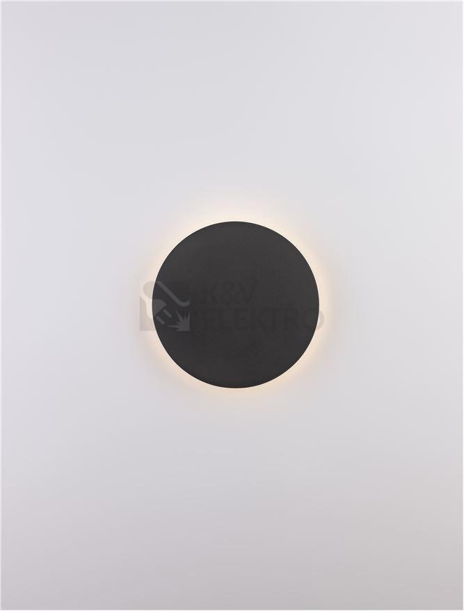 Obrázek produktu Nástěnné LED svítidlo NOVA LUCE CYRCLE 12W 3000K černé 9248154 10