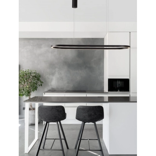 Závěsné LED svítidlo NOVA LUCE CUPPE 58W 3000K černé 9345624 (obrázek 3)