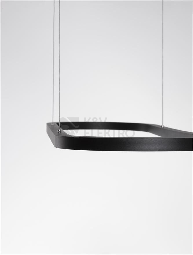 Obrázek produktu Závěsné LED svítidlo NOVA LUCE CUPPE 58W 3000K černé 9345624 12