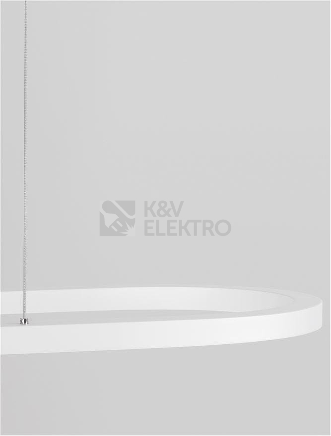 Obrázek produktu Závěsné LED svítidlo NOVA LUCE CUPPE 58W 3000K bílé 9345625 2