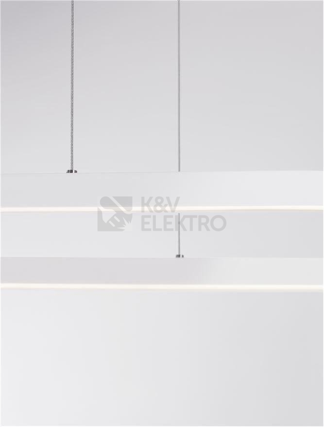 Obrázek produktu Závěsné LED svítidlo NOVA LUCE CUPPE 58W 3000K bílé 9345625 8