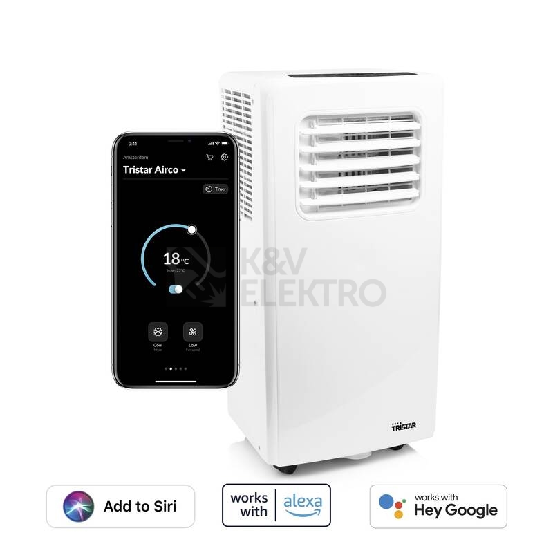 Obrázek produktu  Mobilní klimatizace Tristar AC-5670 Wi-Fi bílá
 1
