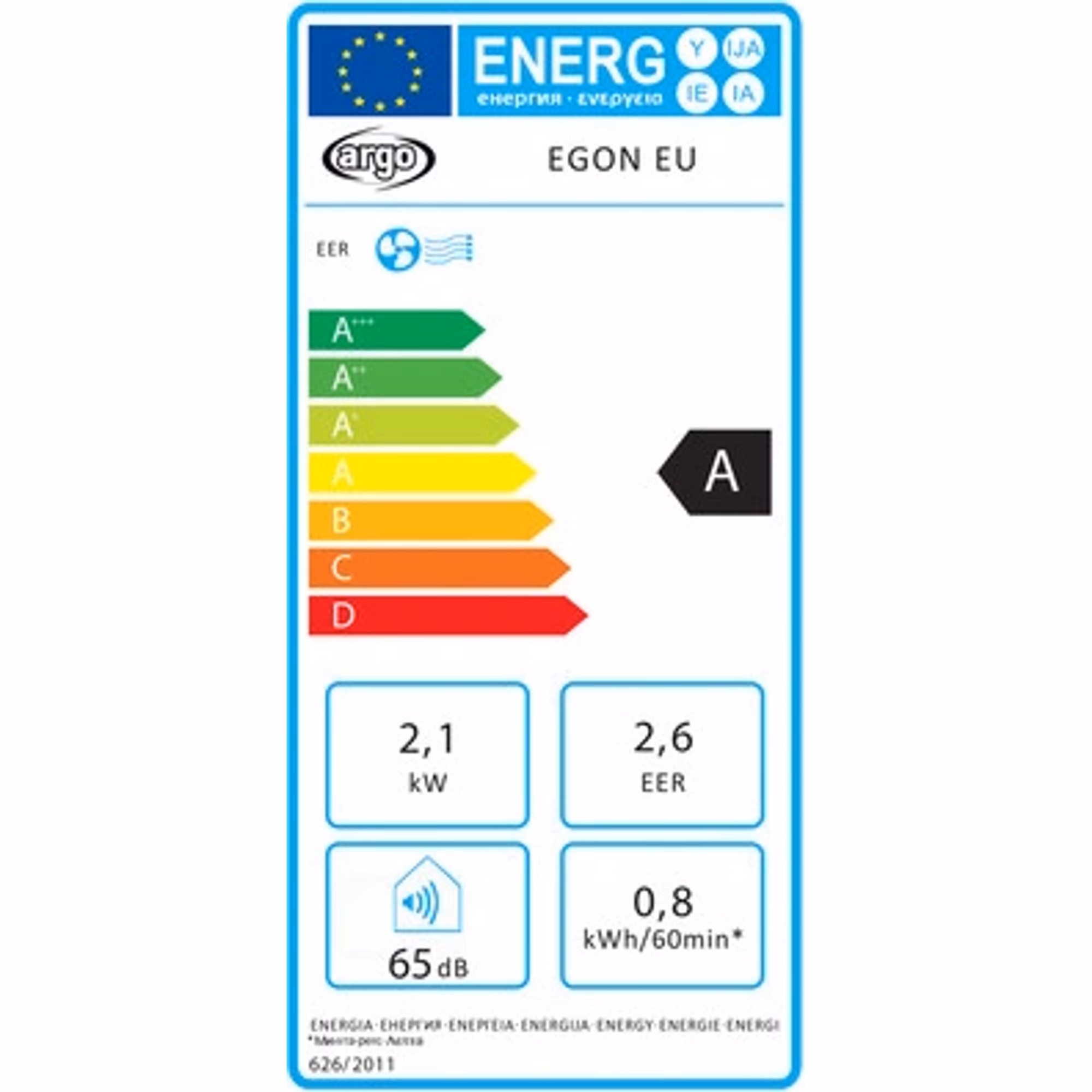 Obrázek produktu Mobilní klimatizace Argo Clima EGON 398400011 5