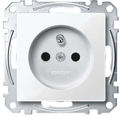 Schneider Electric Merten zásuvka System M polar MEG2600-0319