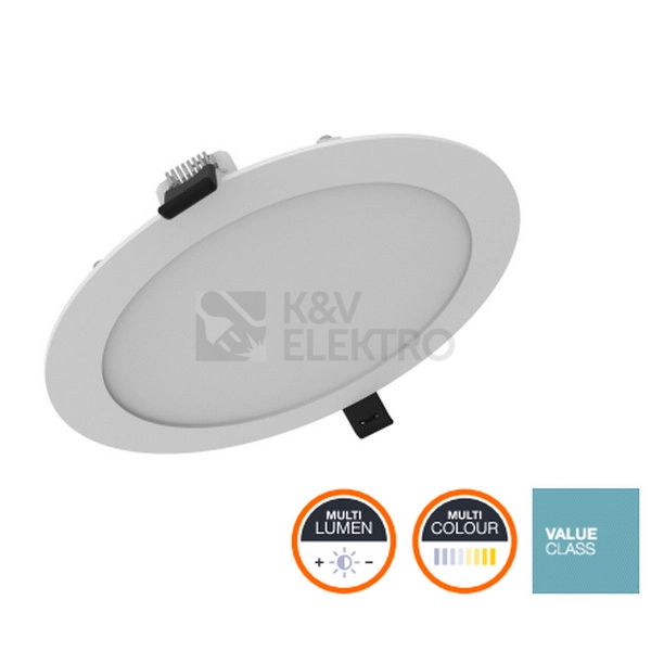 Obrázek produktu LED podhledové svítidlo LEDVANCE Slim Alu 162mm 8W/12W/16W 3000K/4000K teplá/neutrální bílá 3