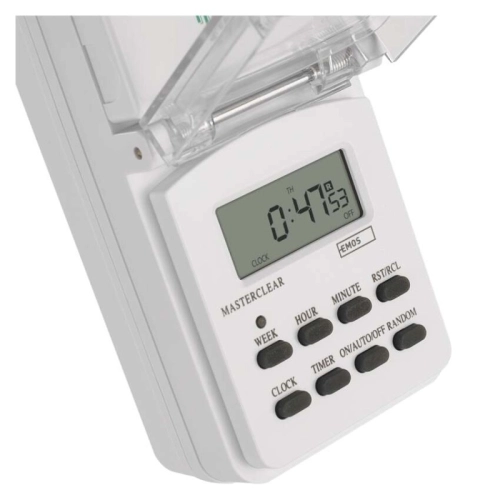 Digitální spínací zásuvka Emos TFE-5 P5507N IP44 (obrázek 7)