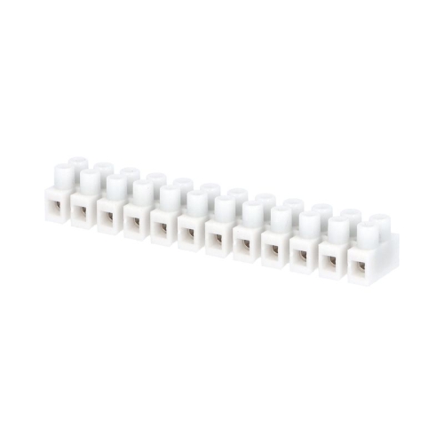 Svorkovnice lámací mosaz PA12S 12x0,75-4mm2 bílá (čokoláda) 1101031