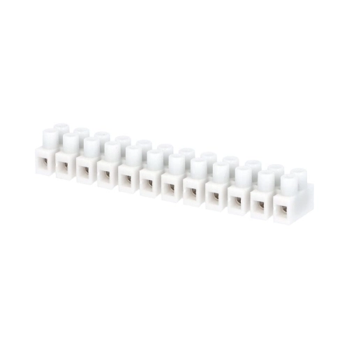 Svorkovnice lámací mosaz PA12S 12x0,75-4mm2 bílá (čokoláda) 1101031