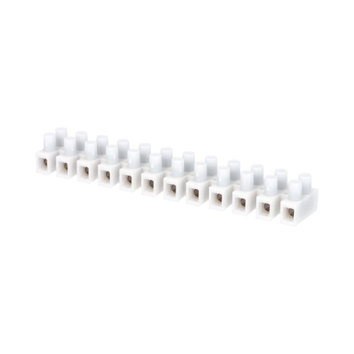 Svorkovnice lámací mosaz PA12S 12x2,5-10mm2 bílá (čokoláda) 1101051