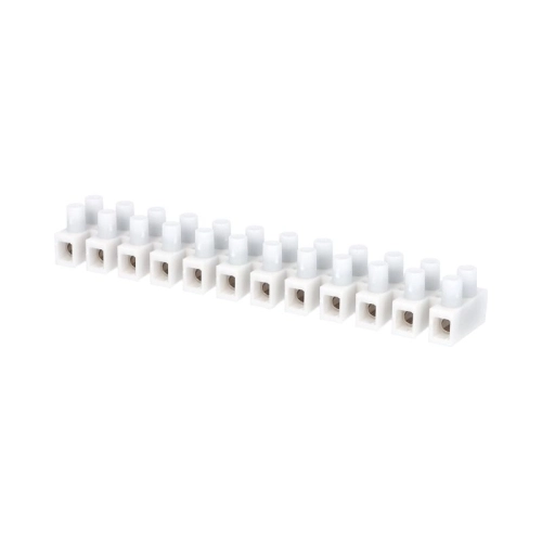 Svorkovnice lámací mosaz PA12S 12x2,5-10mm2 bílá (čokoláda) 1101051