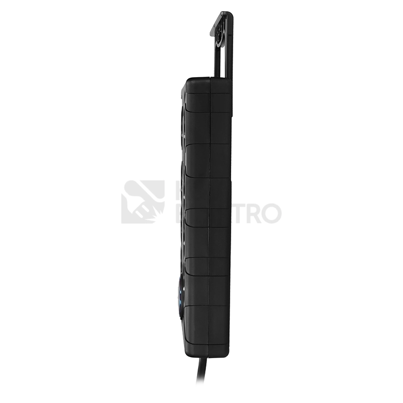 Obrázek produktu Přepěťová ochrana 8 zásuvek USB A+C 2m černá Solight PO80B 8