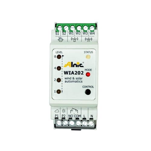Větrná automatika (anemometr) Alnic WIA202S s větrným a slunečním čidlem