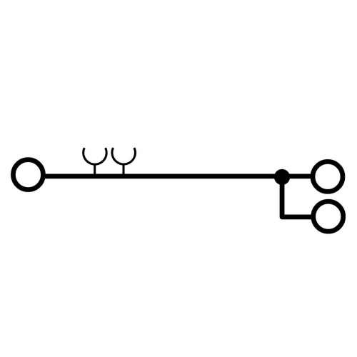 Bezšroubová svorka Elektro Bečov PS 2,5 (1+2) šedá AA101005.21