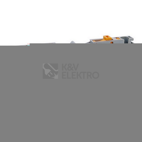 Obrázek produktu Bezšroubová svorka Elektro Bečov PS 2,5 D (1+2) rozpojovací šedá AA101051.21 0