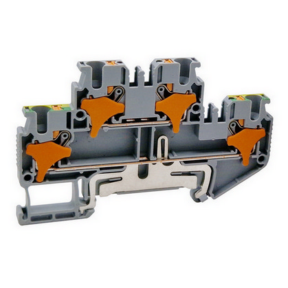 Bezšroubová svorka Elektro Bečov PS PE 2,5 - F patrová šedá AA102015