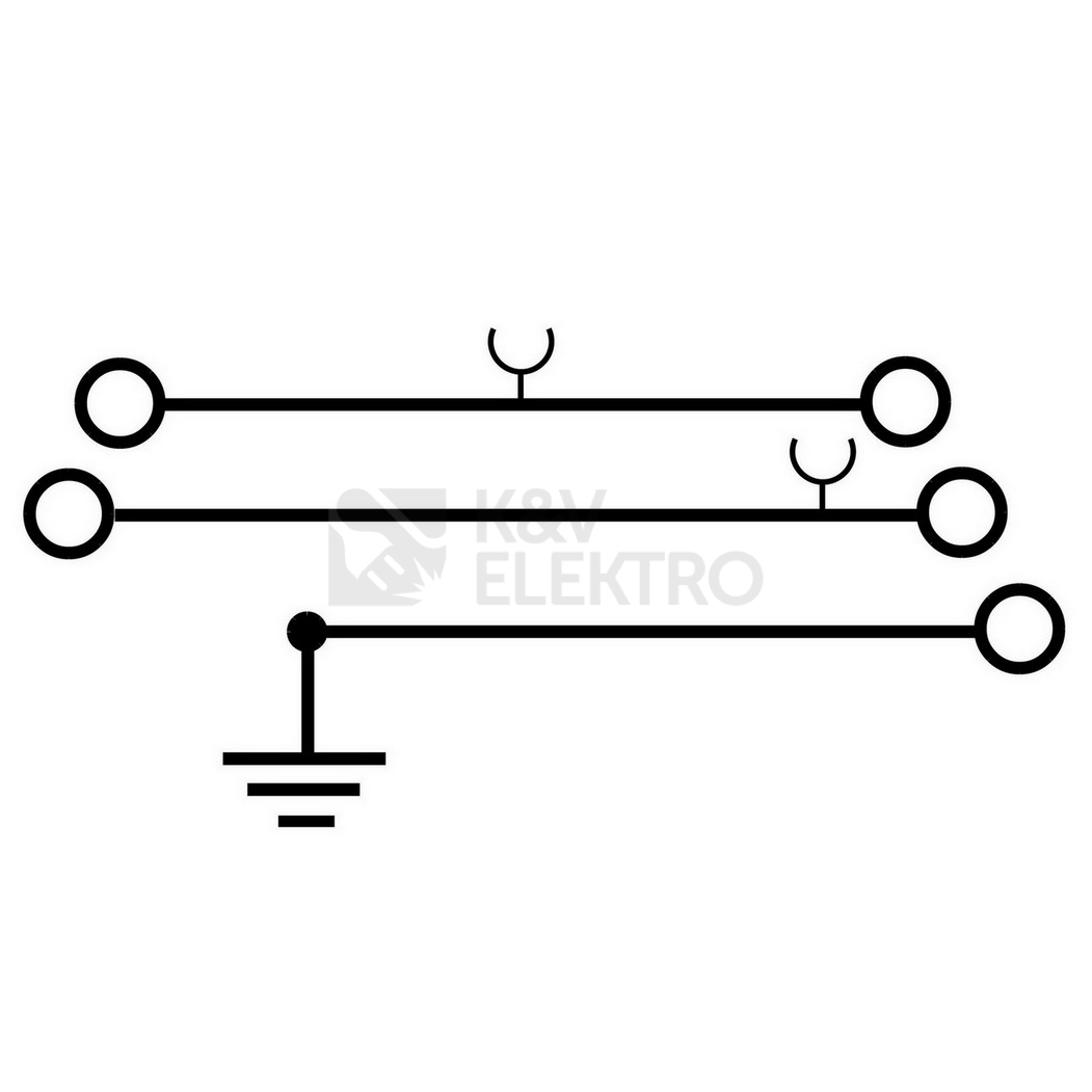 Obrázek produktu Bezšroubová svorka Elektro Bečov PS PE 2,5 - M2F patrová šedá AA102025 1