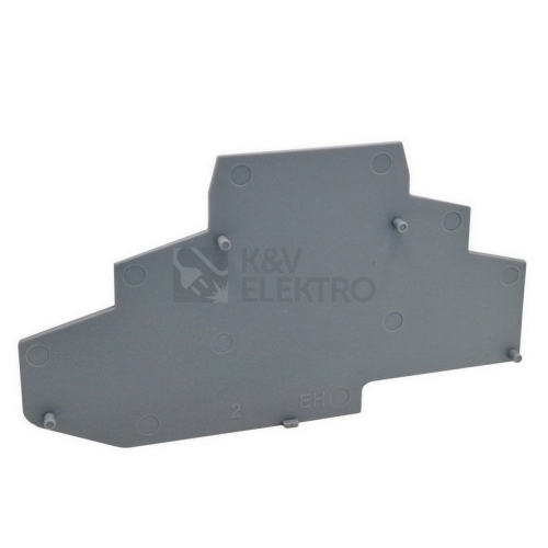 Koncová přepážka Elektro Bečov pro patrové svorky PS 2,5 - 3F a svorky PS PE 2,5 - 2F BA101075.21