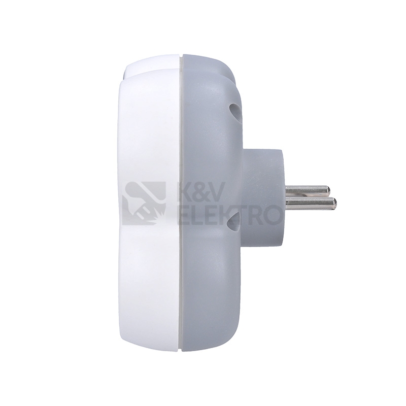 Obrázek produktu Přepěťová ochrana 3z do zásuvky Solight PO29 2