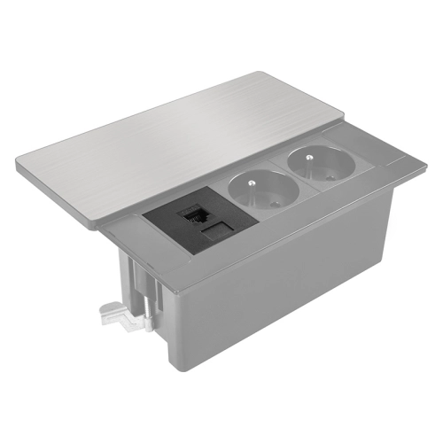 RJ45 Cat6 doplňkový modul pro vestavné zásuvky série PP128 Solight PP128-RJ45 (obrázek 6)