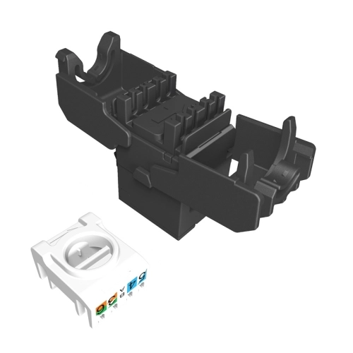 Konektor keystone Solarix SXKJ-5E-UTP-RAL-SA s vyměnitelnými barevnými maskami (obrázek 4)