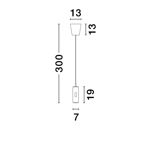 Závěsné stmívatelné LED svítidlo NOVA LUCE HOLM 12W 3000K 9870022 (obrázek 5)