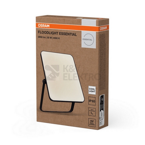Obrázek produktu LED reflektor OSRAM Essential 30W 4000K neutrální bílá IP65 1