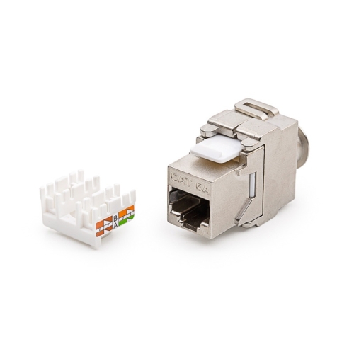 Konektor keystone Keline KEJ-CEA-S-10G RJ45 Cat.6a STP beznástrojový