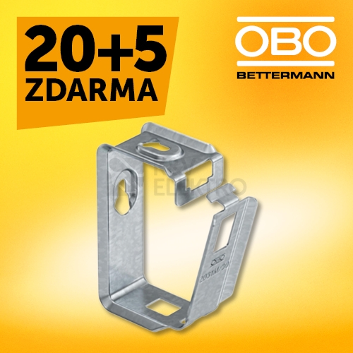 Obrázek produktu Držák svazkový OBO GRIP 2031 M 30 FS kovový 2207036 AKCE 20+5 0