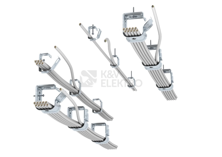 Obrázek produktu Držák svazkový OBO GRIP 2031 M 30 FS kovový 2207036 AKCE 20+5 3