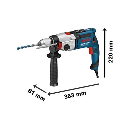 Příklepová vrtačka 1300W Bosch GSB 21-2 RCT 0.601.19C.700 (obrázek 4)