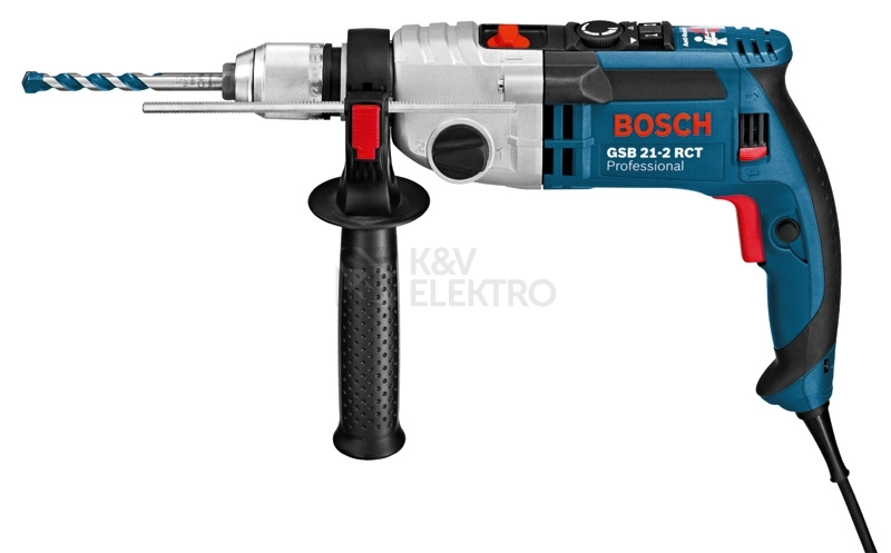 Obrázek produktu Příklepová vrtačka 1300W Bosch GSB 21-2 RCT 0.601.19C.700 1