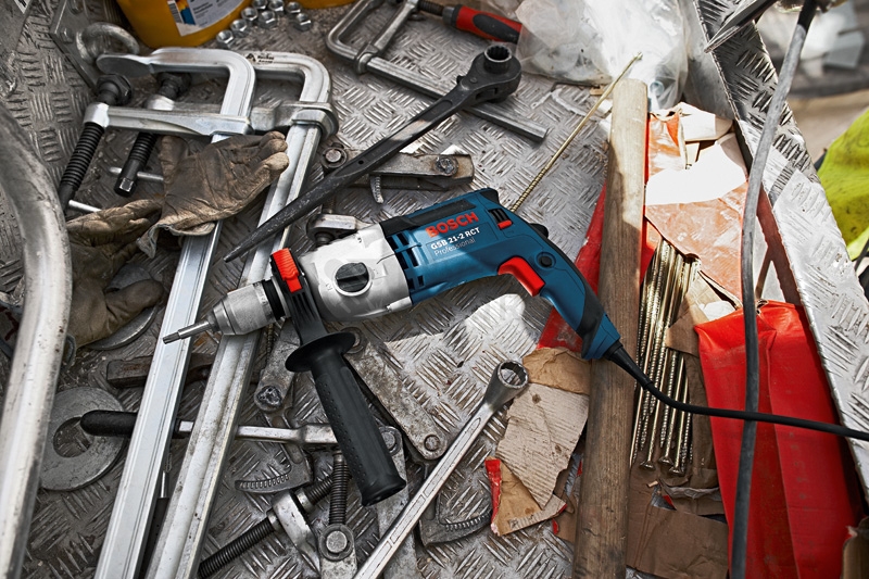 Obrázek produktu Příklepová vrtačka 1300W Bosch GSB 21-2 RCT 0.601.19C.700 4