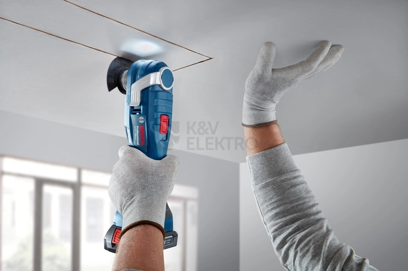 Obrázek produktu Aku multifunkční oscilační bruska Bosch GOP 185-LI 0.601.8G2.020 bez nabíječky a baterie 9