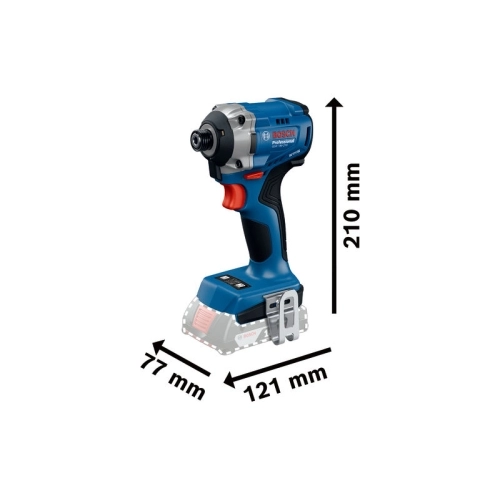 Aku rázový utahovák 1/4" Bosch GDR 18V-215 136 0.601.9N2.000 bez nabíječky a baterie (obrázek 7)