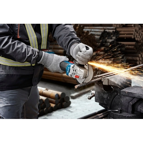 Aku úhlová bruska 125mm Bosch GWS 18V-8 0.601.9N9.021 1x4Ah (obrázek 4)