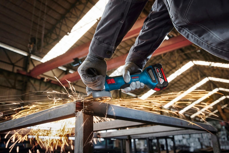 Obrázek produktu Aku úhlová bruska 125mm Bosch GWS 18V-8 0.601.9N9.021 1x4Ah 8
