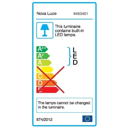 Závěsné LED svítidlo NOVA LUCE RANDO THIN 50W 4000K 9453451 stmívatelné Triac (obrázek 8)