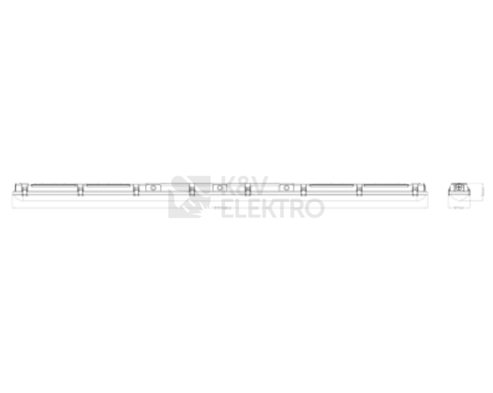 Obrázek produktu Zářivka LEDVANCE Damp Proof Combo 60W/50W/40W/30W 4000K/6500K IP66 1870mm 1
